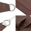 vidaXL Sonnensegel Braun 2x2x2 m 100% Polyester Oxford Produktbild-Vorschau 6