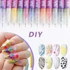12 Farben Nageldesign Stift Set - Acryl Marker für Produktbild-Vorschau 3