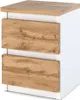 STIV Möbel | Nachttisch - Nachtschrank mit 2 Schubladen - Produktbild-Vorschau 1