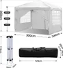 Izrielar Pavillon 3x3m Faltpavillon Tasche Wasserdicht Produktbild-Vorschau 2