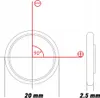 Baterie LIR2032 pro BMW E39 E46 X3 X5 Mini key OEM KVALITA Náhled obrázku produktu 10