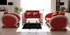 Sofagarnitur Ledersofa Sofa Couch Polster Leder Garnitur Produktbild-Vorschau 6