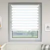 Doppelrollo Fenster ohne Bohren Zevra 90x160cm weiß Produktbild-Vorschau 6