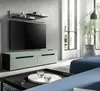 Canu TV Tisch 2 Klappentüren staubgrün, dunkelgrau. Produktbild-Vorschau 1