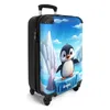 NoBoringSuitcases.com® - Dětský vozík Penguin - Dětský kufr Náhled obrázku produktu 2