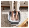Relaxdays, vasca per pediluvio pieghevole, con superficie a Anteprima dell’immagine prodotto 3