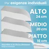 ELONEO cuscino per gambe in memory foam, cuscino per gambe Anteprima dell’immagine prodotto 6