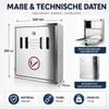 Bituxx Wandaschenbecher MS-13196 Produktbild-Vorschau 3