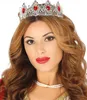 Prinzessin Diadem Krone Silber Rot Edelsteine Mittelalter Produktbild-Vorschau 5