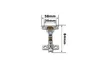 IHC Topfband Innenanschlag 26mm Scharnier Topfscharniere Produktbild-Vorschau 10