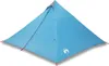 vidaXL Tipi-Familienzelt 7 Personen Blau Wasserdicht Produktbild-Vorschau 1