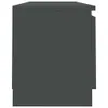 vidaXL Armoire TV Gris 120×30×35,5 cm Bois composite Voir les images du produit 7