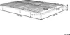 BELIANI Stelaż pod materac 140 x 200 cm samonośny drewno Podgląd zdjęcia produktu 6