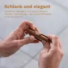 DONBOLSO Slim Wallet 9x7x1,5cm - Leder Geldscheinbörse mit Produktbild-Vorschau 4