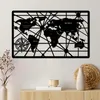 Wallity, World Map 7-L, Dekoratives Wandaccessoire aus Produktbild-Vorschau 2