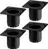 4 Stück Möbelfüße BRAVO Höhe 50 mm (+ 10 mm) Ø 40 mm Produktbild-Vorschau 1