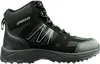 A side view of a black and gray winter boot with laces. Produktbild-Vorschau