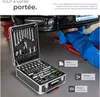 Coffre à outils à roulettes en aluminium, 1 200 pièces - Voir les images du produit 4