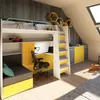 Marlux-Meble Hochbett JSM-7 90x200 TREPPE RECHTS mit Produktbild-Vorschau 11