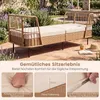 COSTWAY Gartensofa bis 360kg, Lounge Möbel Outdoor, Produktbild-Vorschau 4