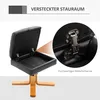 HOMCOM Relaxsessel mit Hocker Fernsehsessel 360° drehbar Produktbild-Vorschau 5