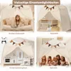 Homeblend Spielzelt für Kinder 150x100x150 cm – Spielhaus Produktbild-Vorschau 5