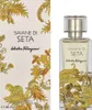 A bottle of Salvatore Ferragamo Savane di Seta Eau de Parfum and its packaging. Produktbild-Vorschau