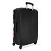 NoBoringSuitcases.com® Großer Koffer - Flamingo - Blumen - Produktbild-Vorschau 3