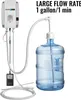 A water dispenser pump connected to a large water bottle, with a power adapter and coiled tubing. Anteprima dell’immagine prodotto