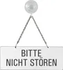 Hängeschild Bitte-Nicht-stören | weiß | Text einseitig | Produktbild-Vorschau 1