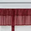 Raffrollo Raffgardinen Tunnelzug Voile Bändchenrollo mit Produktbild-Vorschau 6
