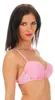 Wattierte Bügel BHs mit Spitze Büstenhalter; Rosa 75 B Produktbild-Vorschau 2