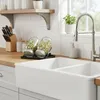 Relaxdays Sprossenglas 2er Set, Ständer & Abtropfschale, Produktbild-Vorschau 2