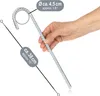 COM-FOUR® 4x XL Bodenanker aus massivem Stahl, J-Form 38 Produktbild-Vorschau 5