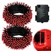 Batterie LED Lichterkette Rot, 3m 30 LEDs mit Timer und 8 Produktbild-Vorschau 1