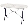 Bistrotisch Gastro Marmortisch Gusseisen Gartentisch Tafel Produktbild-Vorschau 1