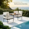 tectake® Aluminium Gartenlounge-Set Magaluf 5 in 1 Produktbild-Vorschau 7