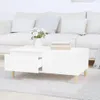 vidaXL Konferenčný stolík biely 90x50x36,5 cm odvodený Náhľad obrázku produktu 3