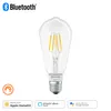 A clear studio shot of a smart LED light bulb against a white background. Produktbild-Vorschau