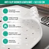 Tapis de douche antidérapant Strex – 53x53 cm – Avec Voir les images du produit 2