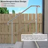 AICA 136x102cm Edelstahl-Treppengeländer, Eingangshandlauf, Produktbild-Vorschau 8