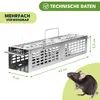 KRUMAD Mausefalle/Rattenfalle Lebendfalle 43 cm – humane Produktbild-Vorschau 5