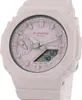 A close-up, studio shot of a pink Casio G-Shock watch. Produktbild-Vorschau
