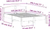 vidaXL Postel z masivu bez matrace 135x190 cm borovice Náhled obrázku produktu 8