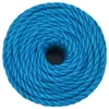 vidaXL Corde de travail bleu 24 mm 50 m polypropylène Voir les images du produit 2