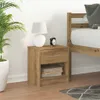 vidaXL Nachttisch mit Schublade Artisan-Eiche 39x28x41 cm Produktbild-Vorschau 1