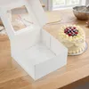 Set da 5 scatole per torte Relaxdays, con finestra e basi Anteprima dell’immagine prodotto 6