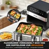 Dual Zone Heißluftfritteuse, Air fryer mit 11-Fach und Produktbild-Vorschau 10