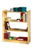Möbilia Bücherregal | mit 2 Böden | Kiefer-Holz | B 80 x T Produktbild-Vorschau 2