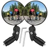 Fahrrad-Rückspiegel, runder Motorradspiegel, 2 Stück Produktbild-Vorschau 3